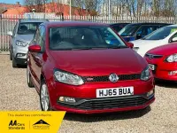 Used VW Polo SE 2015 Red Hatchback