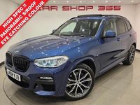 Used BMW X3 M Sport 190 HP (139 kW) 2018 Blue SUV