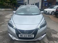 Used Nissan Micra Acenta 92 HP (67 kW) 2022 Silver Hatchback