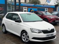 Used Skoda Fabia SE 75 HP (55 kW) 2017 White Hatchback