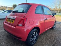 Used Fiat 500 Pop 69 HP (50 kW) 2016 Pink Hatchback