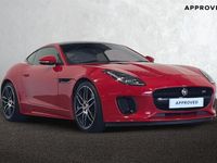 Used Jaguar F-Type Chequered Flag 300 HP (220 kW) 2019 Red Coupe