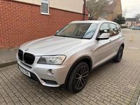 Begagnad BMW X3 2013 Silver SUV