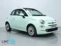 Used Fiat 500 Lounge 85 HP (62 kW) 2017 Green Hatchback