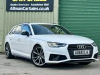 Used Audi A4 Black Edition 190 HP (139 kW) 2018 White Estate