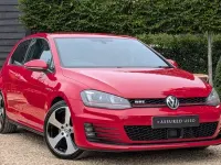 Used VW Golf VII GTI 220 HP (161 kW) 2014 Red Hatchback