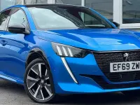 Occasion Peugeot e-208 GT 100 kW (136 ch) 2020 Bleue Citadine