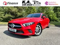 Used Mercedes A180 2018 Red Hatchback