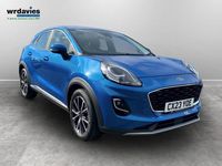 Used Ford Puma Titanium 155 HP (114 kW) 2023 Desert island blue SUV