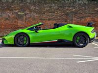 Used Lamborghini Huracán 640 HP (470 kW) 2019 Green Cabriolet