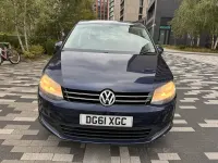 Used VW Sharan S 140 HP (102 kW) 2011 Blue MPV