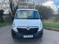used Vauxhall Movano 2.3 CDTI BiTurbo H1 Crew Cab caged side tipper
