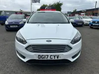 Used Ford Focus Zetec 2017 White Hatchback