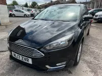 Used Ford Focus Titanium 120 HP (88 kW) 2017 Black Hatchback