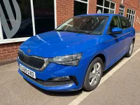 Used Skoda Scala SE 115 HP (84 kW) 2019 Blue Hatchback
