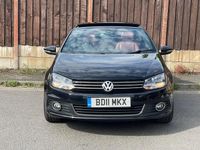 Used VW Eos Sportline 160 HP (117 kW) 2011 Black Cabriolet