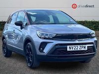 Used Vauxhall Crossland GS Line 110 HP (80 kW) 2022 Grey SUV