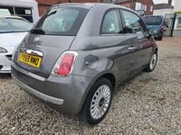 Used Fiat 500 Lounge 2009 Grey Cabriolet