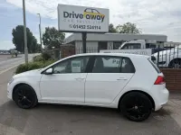 Used VW Golf VII SE 105 HP (77 kW) 2013 White Hatchback