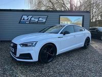 Used Audi A5 Sportback Black Edition 150 HP (110 kW) 2019 White Hatchback