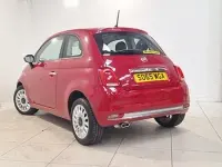 Used Fiat 500 Lounge 69 HP (50 kW) 2016 Red Hatchback