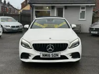 Used Mercedes C300 AMG Line Premium 245 HP (180 kW) 2018 White Cabriolet