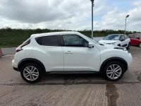Używany Nissan Juke Acenta 2015 Biały SUV