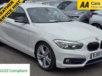 Used BMW 120 Sport Line 177 HP (130 kW) 2015 White Hatchback