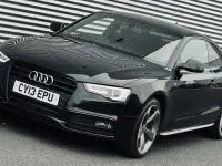 Used Audi A5 Black Edition 177 HP (130 kW) 2013 Black Coupe