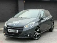 Used Peugeot 208 GT-line 2017 Grey Hatchback