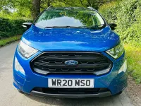 Used Ford Ecosport ST-Line 125 HP (91 kW) 2020 Blue SUV