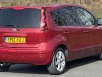 Begagnad Nissan Note N-TEC 2012 Röd Halvkombi