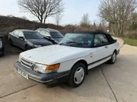 Used Saab 900 Cabriolet 1993 White Cabriolet
