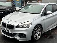 Used BMW 218 M Sport 134 HP (98 kW) 2015 Silver MPV
