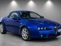 Used Alfa Romeo Spider 185 HP (136 kW) 2007 Blue Cabriolet