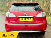 Used Lexus RX450h 2011 Red SUV