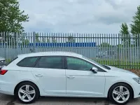 Used Seat Leon ST FR 130 HP (95 kW) 2019 White Estate