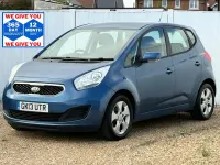 Used Kia Venga 90 HP (66 kW) 2013 Blue Hatchback