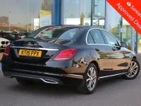 Used Mercedes C220 170 HP (125 kW) 2015 Black Sedan