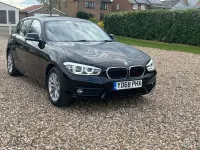Used BMW 116 Comfort Edition 116 HP (85 kW) 2018 Black Hatchback