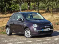 Used Fiat 500 Lounge 69 HP (50 kW) 2013 Mauve/purple Hatchback