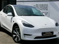 Used Tesla Model Y Long Range AWD 378 kW (514 HP) 2022 White SUV