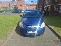 Used Vauxhall Zafira 115 HP (84 kW) 2010 Blue MPV