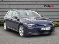 Used VW Golf VIII Style 147 HP (108 kW) 2021 Blue Hatchback