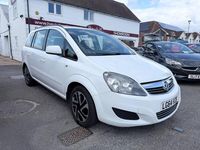 Used Vauxhall Zafira 120 HP (88 kW) 2014 White MPV