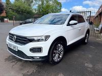Used VW T-Roc SEL 150 HP (110 kW) 2018 White SUV