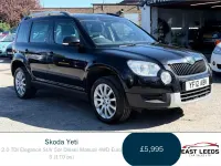 Used Skoda Yeti Elegance 170 HP (125 kW) 2012 Black SUV