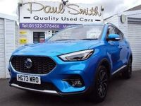 Used MG ZS Exclusive 111 HP (81 kW) 2023 Blue Hatchback