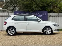 Used Skoda Fabia SE L 110 HP (80 kW) 2016 White Hatchback