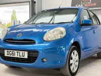 Used Nissan Micra Acenta 80 HP (58 kW) 2011 Blue Hatchback